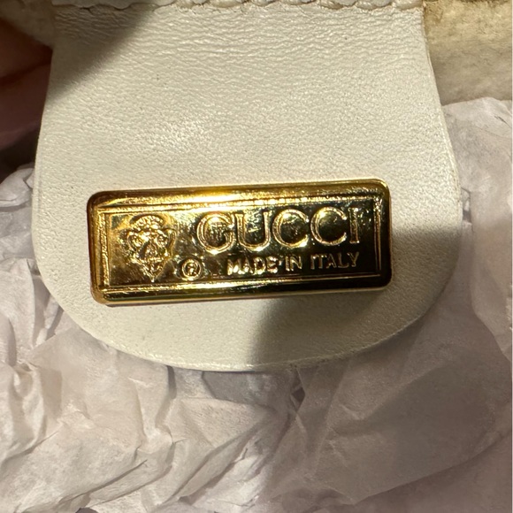 RARE GUCCI white mini bag - Picture 9 of 16